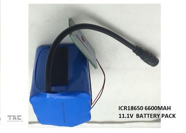 리튬 자동차 배터리, 18650 차 전력 공구를 위한 11.1V 6.6Ah LI-ION 건전지 팩