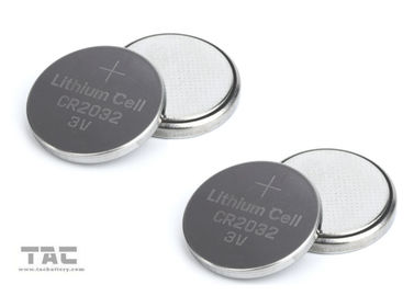 Li Mn 1 차적인 리튬 동전 세포 건전지 단추 세포 CR2032 3.0V