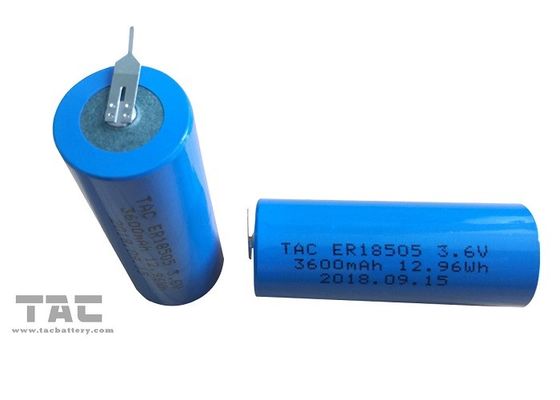 계기를 위한 파란 비 재킷 - 재충전용 리튬 전지 ER18505 3600mAh
