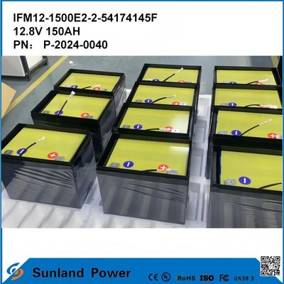 12V LiFePO4 배터리 패키지 내구성 3-5 년 ABS 플라스틱 하우징 재료와 명소 전압 12.8V