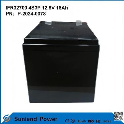 IFR32700 4S3P 12.8V 18Ah 태양광 홍수 조명 높은 밝기 LEDS 정원 태양광 조명 수명po4 배터리