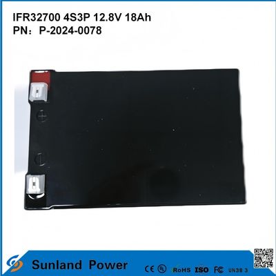 IFR32700 4S3P 12.8V 18Ah 태양광 홍수 조명 높은 밝기 LEDS 정원 태양광 조명 수명po4 배터리