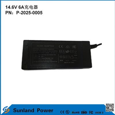 14.6V 6A 충전기, 12.8V/14.4V 리?? 철화수 (LiFePO4) 배터리 충전기와 호환성 전기 도구/전기 효율적인 충전기, 여러 장치와 호환성
