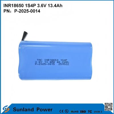 INR18650 1S4P3.6V 13.4Ah 높은 용량과 높은 전압의 완벽한 조합