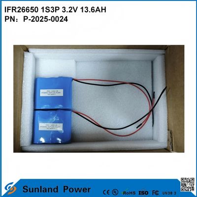 대량의 IFR26650 1S3P 3.2V 10.2Ah 배터리, OEM 에너지 저장 시스템, 전동 공구 및 백업 전원 공급용으로 사용 가능