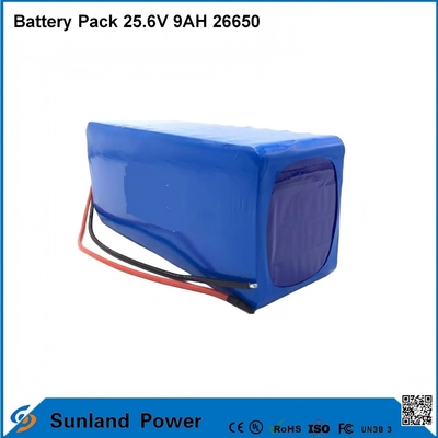 리?? 이온 모터사이클 배터리 LiFePO4 배터리 팩 25.6V 9AH 26650