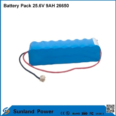 리?? 이온 모터사이클 배터리 LiFePO4 배터리 팩 25.6V 9AH 26650