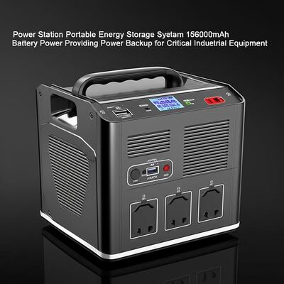 Power Station Portable Energy Storage System 156000mAh Battery Power Providing Power Backup for Critical Industrial Equipment