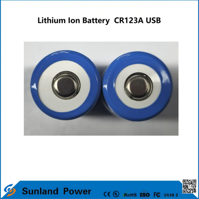 리?? 이온 배터리 CR123A USB는 USB 재충전 가능한 리?? 이온 배터리 생산에 적용됩니다.