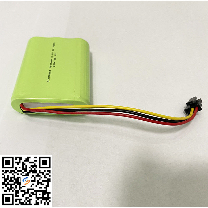 18650 리?? 이온 배터리 1S3P 3.7V 7500mAh 리?? 이온 배터리 팩 UL2054 인증서를 통과합니다