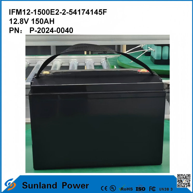 12V LiFePO4 배터리 패키지 내구성 3-5 년 ABS 플라스틱 하우징 재료와 명소 전압 12.8V