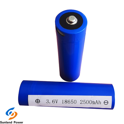 USB 단말기와 리튬 이온 원통형 전지 ICR18650 3.6V 2500 mah를 재충전하세요