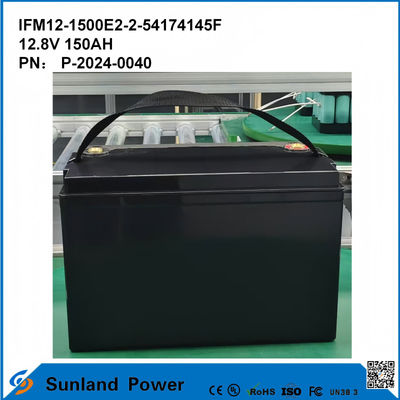 12V LiFePO4 배터리 패키지 내구성 3-5 년 ABS 플라스틱 하우징 재료와 명소 전압 12.8V