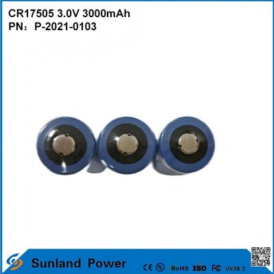 CR17505 3.0V 3000mAh 배터리 스마트파워 인더스트리얼 가드 보안 파워 헬스 가드