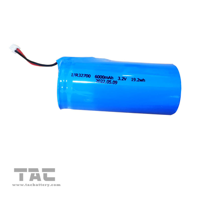 FR4 3.2V LiFePO4 배터리는 가지고 다닐 수 있는 백업 리튬 배터리를 위해 32700 6AH BMS를 쌉니다