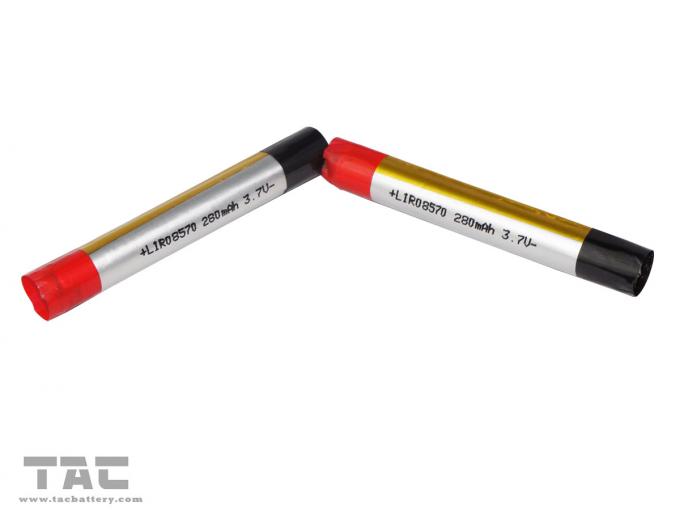 전자 담배 활발한 장비를 위한 다채로운 소형 E cig 큰 건전지 LIR08570