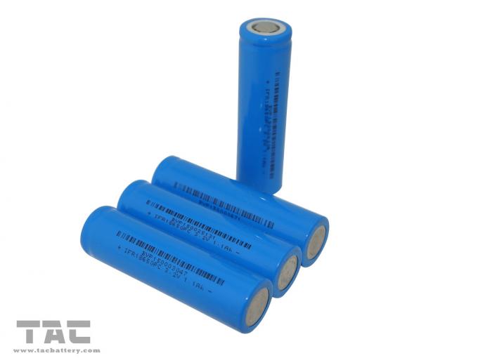 전기 자동차를 위한 고전력 LFP battery/18650 3.2V Lifepo4 배터리 1100 mah