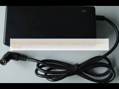 29.4V 2A 전자 자전거 휴대용 3 핀 배터리 충전기 157mm x 72mm x 45mm