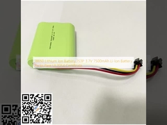 18650 리?? 이온 배터리 1S3P 3.7V 7500mAh 리?? 이온 배터리 팩 UL2054 인증서를 통과합니다