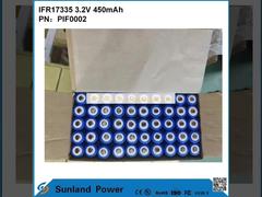 IFR17335 3.2V 450mAh 배터리