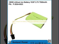 18650 리?? 이온 배터리 1S3P 3.7V 7500mAh 리?? 이온 배터리 팩